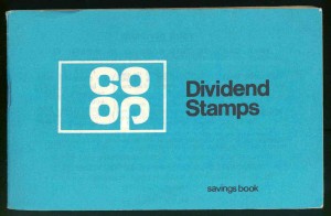 Co-op dividend stamps booklet, 1960s. TWCMS : 2000.3030.6