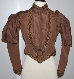 Wedding suit jacket c.1880s