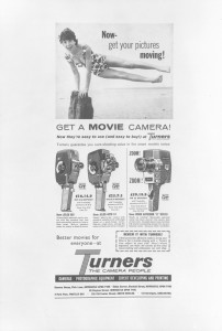 Turners advert, 1962 (TWAM ref. DT.TUR/2/29481). 