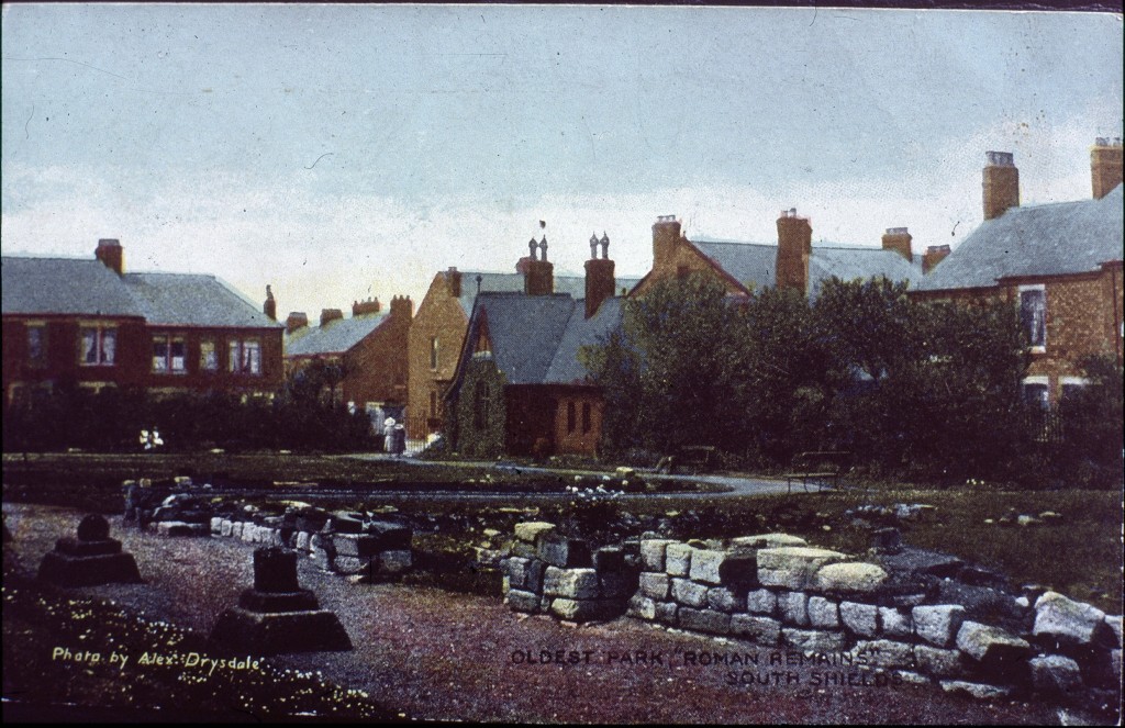 A view of the Roman Remains and People’s Park, around 1905
