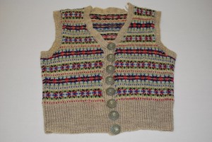 childs waistcoat from the 1940s
