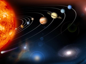 The Earth, Sun, planets, stars and galaxies are all involved in an intricate pattern of motion. 