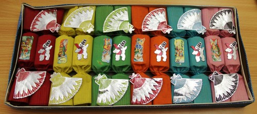 Box of Christmas Crackers circa 1957/58 TWCMS : 2007.3942