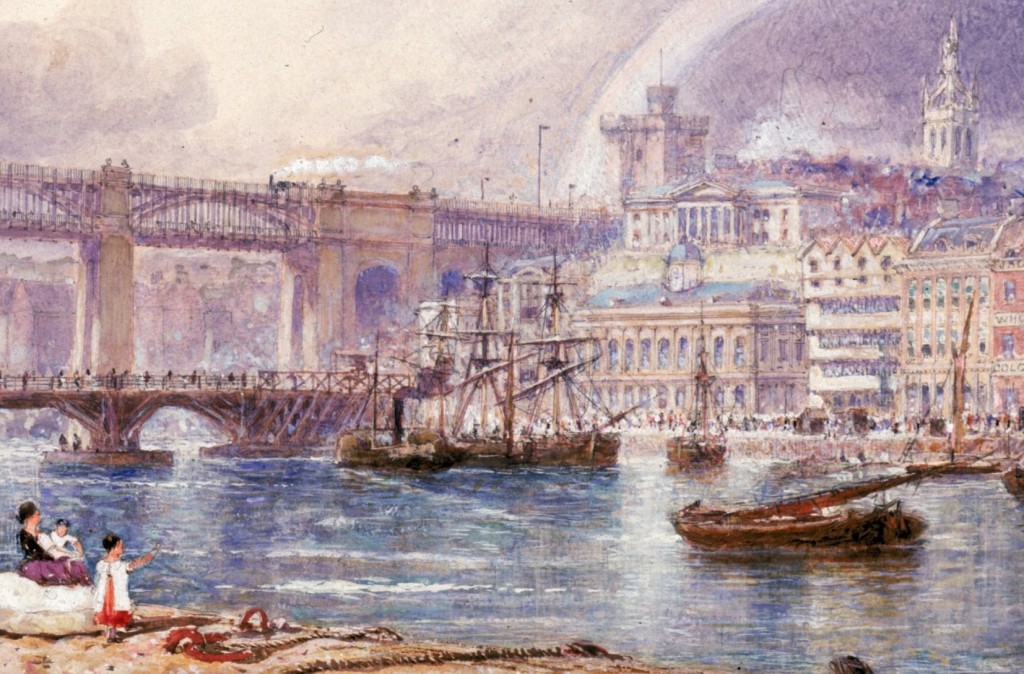 GH Andrews, View of Newcastle