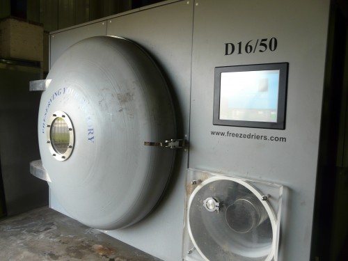 5m Freeze Drier at York Archaeological Trust