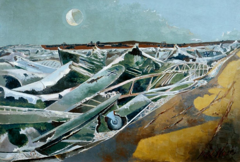 Totes Meer (Dead Sea) 1940-1 by Paul Nash, (c) Tate
