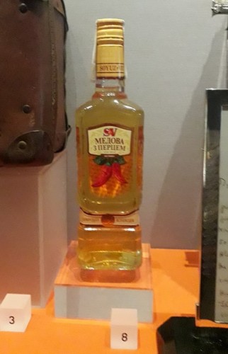 Bottle of vodka given to Ian Forsyth