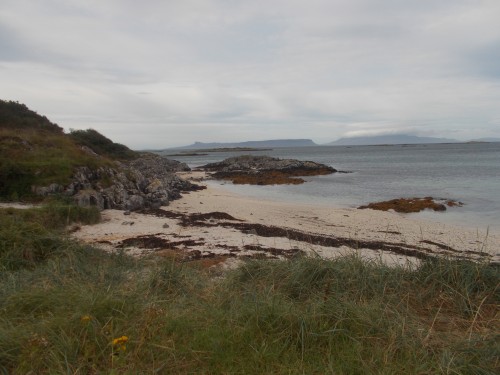Eigg (middle horizon) from Arisaig