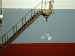 Close up of Plimsoll Line