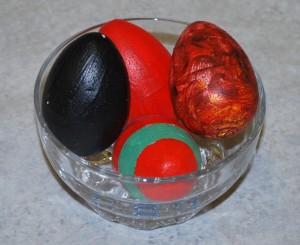 Decorated eggs for the Sofreh-i Nowruz