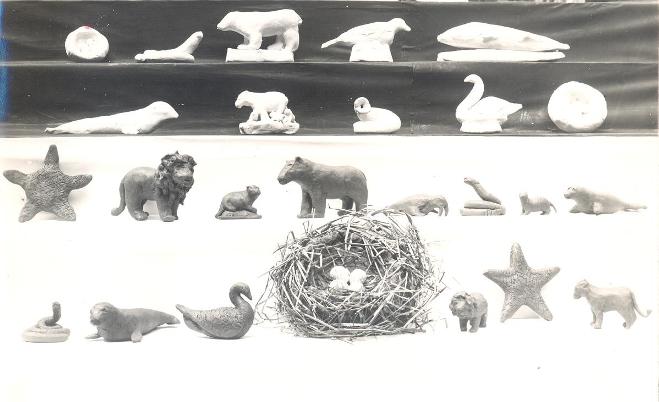 Clay Models made by the blind