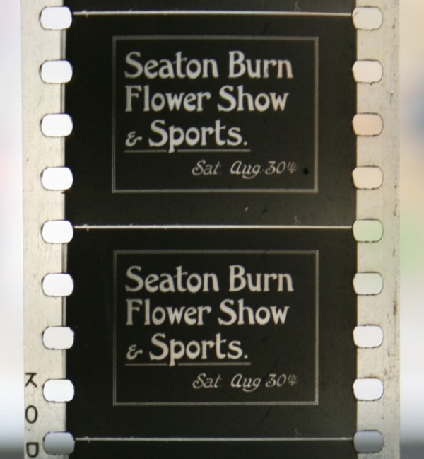 Seaton Burn Flower Show film title