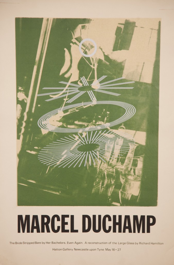 Richard Hamilton's poster for his recreation of Marcel Duchamp's 'Large Glass'