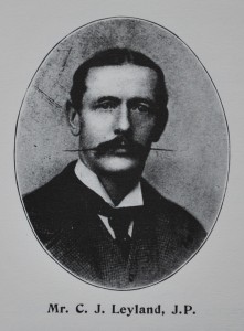 Christopher Leyland pictured in the same 1905 publication of short biographies