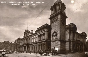 Laing and Free Library c1920 a © Newcastle City - Copy