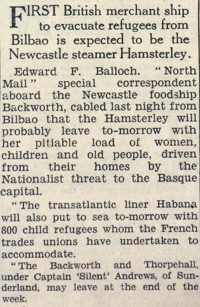 first british ship evacuate refugees 2
