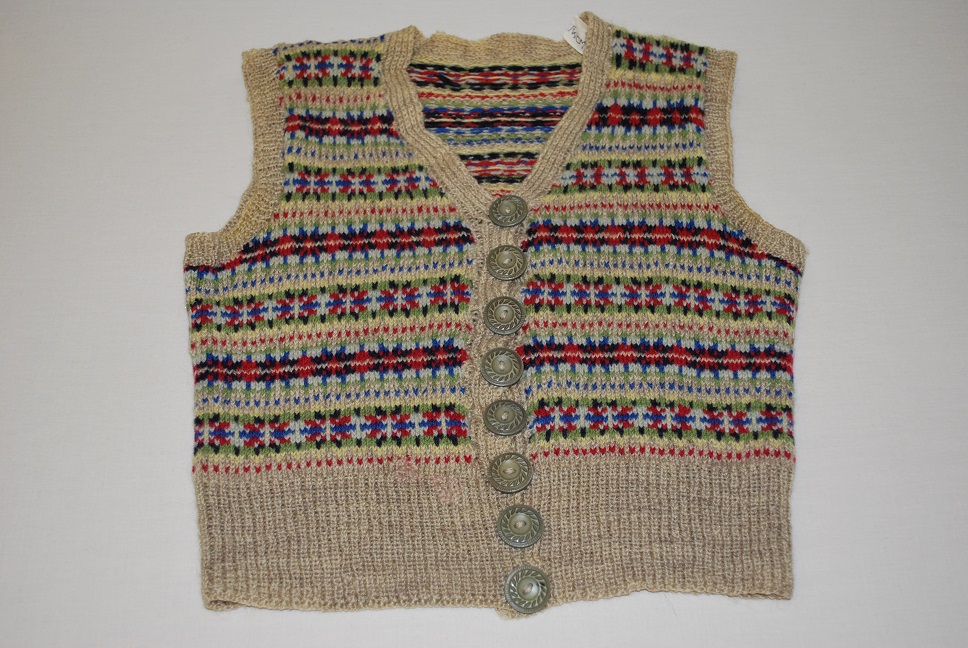 childs waistcoat from the 1940s